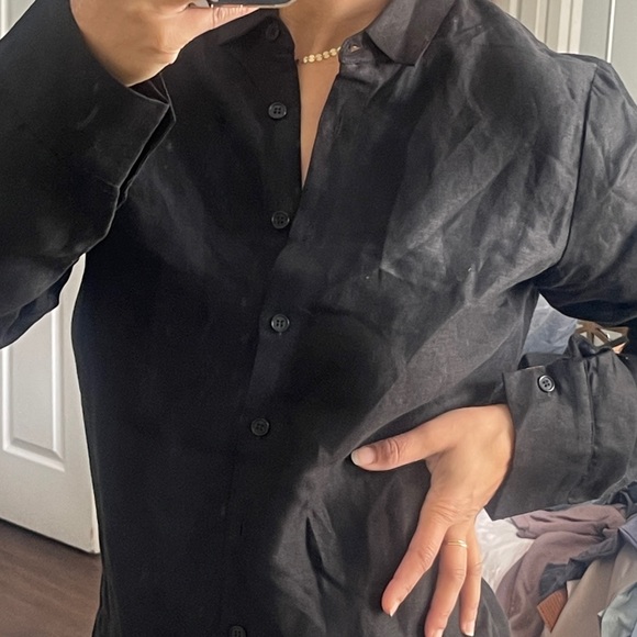 Reformation linen dress S - Picture 4 of 13